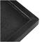 Black Marble Minimalistic Textured Square Trays, 2ct.